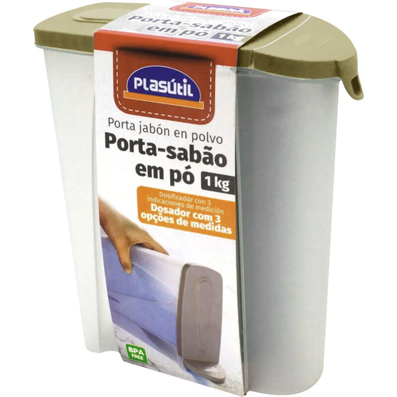 Porta Sabão Plasútil 1kg Ref. 2845 un