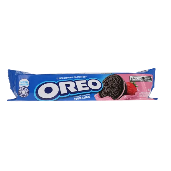 Biscoito Recheado Oreo 90g - Milk-shake de Morango