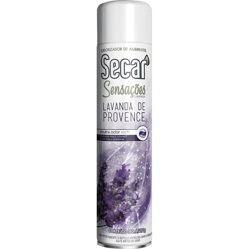 Desodorizador Aerossol Secar Lavanda de Provence 360ml