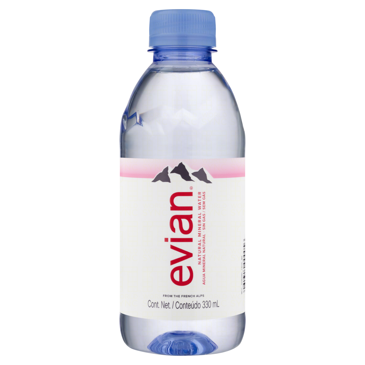 Água Mineral Natural sem Gás Evian Garrafa 330ml