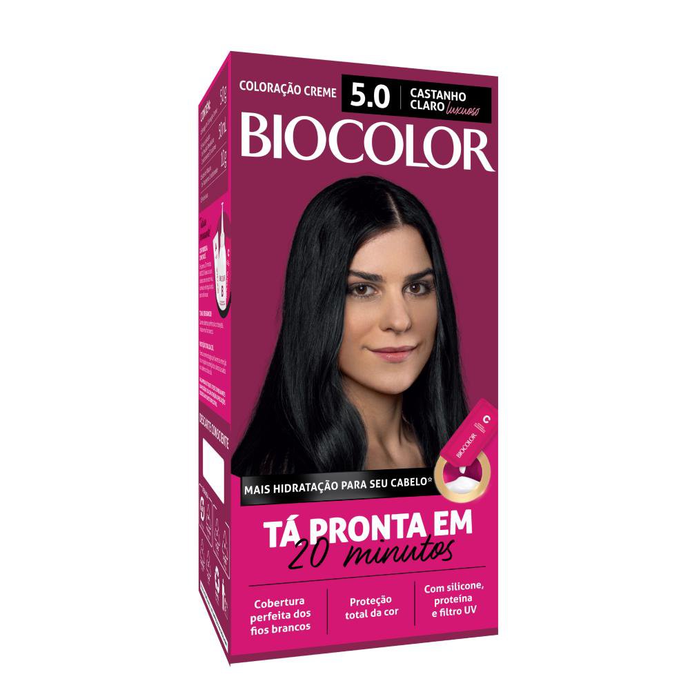 Tintura Biocolor 5.0 Castanho Claro