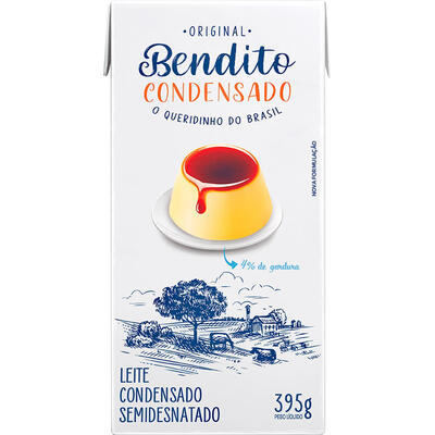 Leite Condensado Bendito Semidesnatado 395g