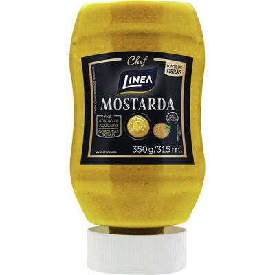 Molho de Mostarda Linea Zero Açúcar 350g