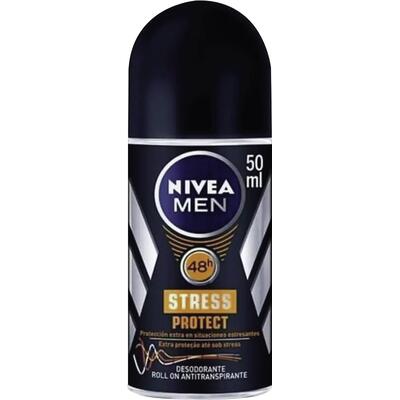 Desodorante Roll-on Nivea Stress Protect Masculino 50ml