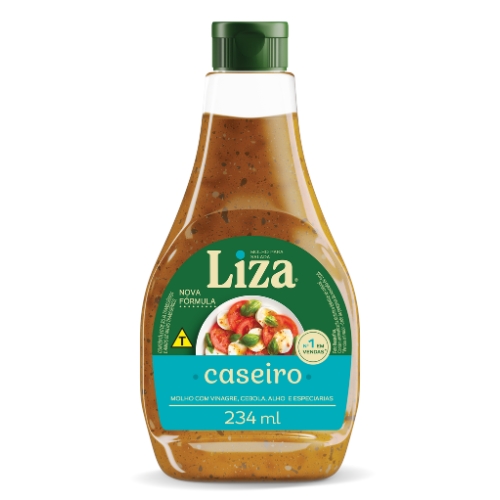 Molho para Salada Liza 234ml - Caseiro