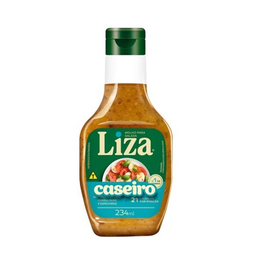 Molho para Salada Liza 234ml - Caseiro