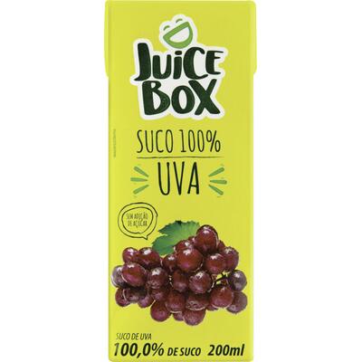 Suco Juice Box Uva 200ml
