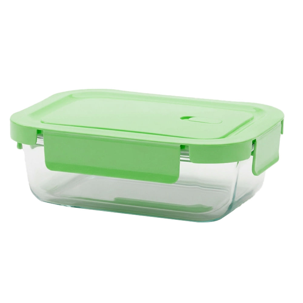 Pote Pratic Casa de Vidro Com Tampa 630ml Retran Un
