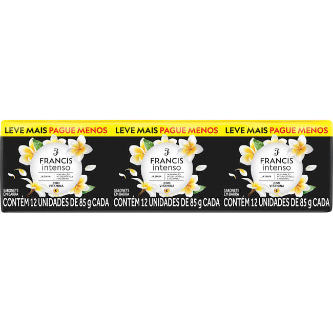 Sabonete Francis Branco 12x85g