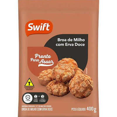 Broa De Milho Com Erva Doce Swift 400G