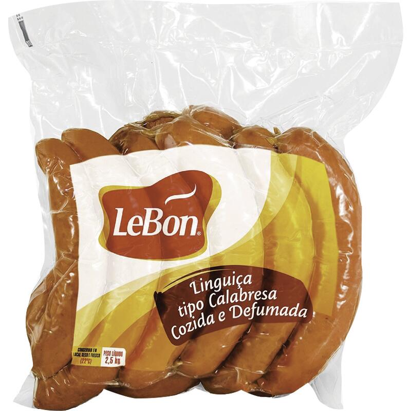 Linguiça Calabresa Lebon 2,5kg