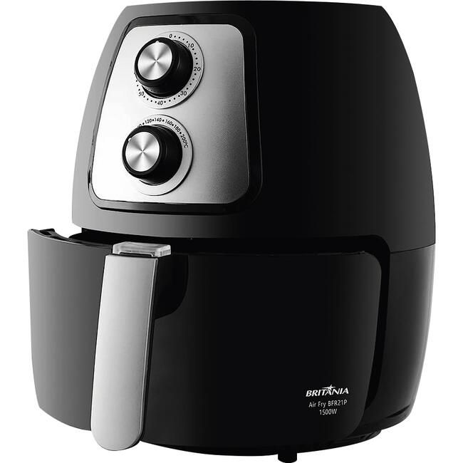 Fritadeira Air Fryer Elétrica Britânia Sem Óleo - 4L 127v un