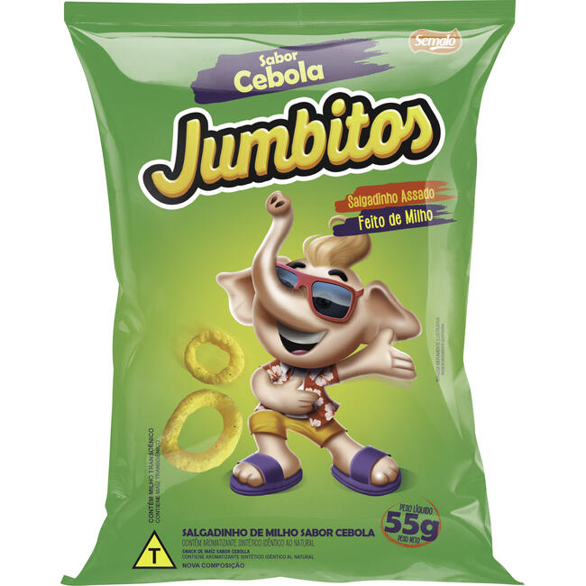 Salgadinho Jumbitos Cebola 55g
