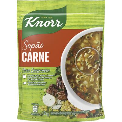 Sopão Knorr Carne com Macarrão 195g