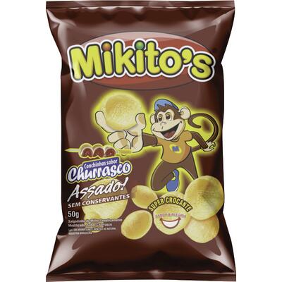 Salgadinhos Mikitos Churrasco 50g