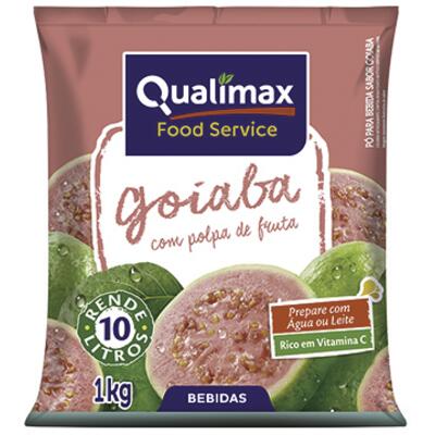 Refresco em Pó Qualimax Goiaba 1kg