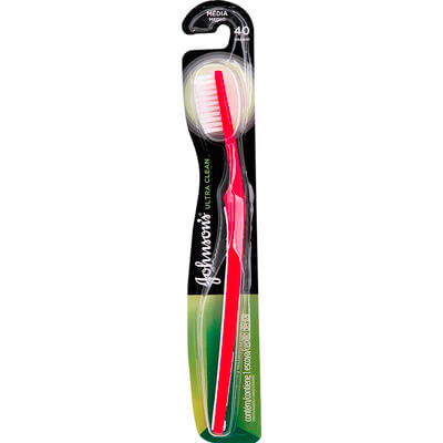 Escova Dental Johnson Ultraclean 40 Média un