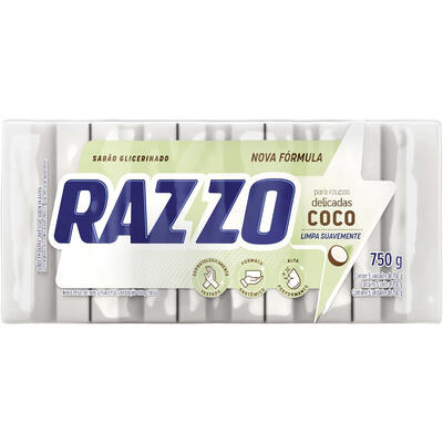 Sabão em Pedaço Razzo Coco 750g