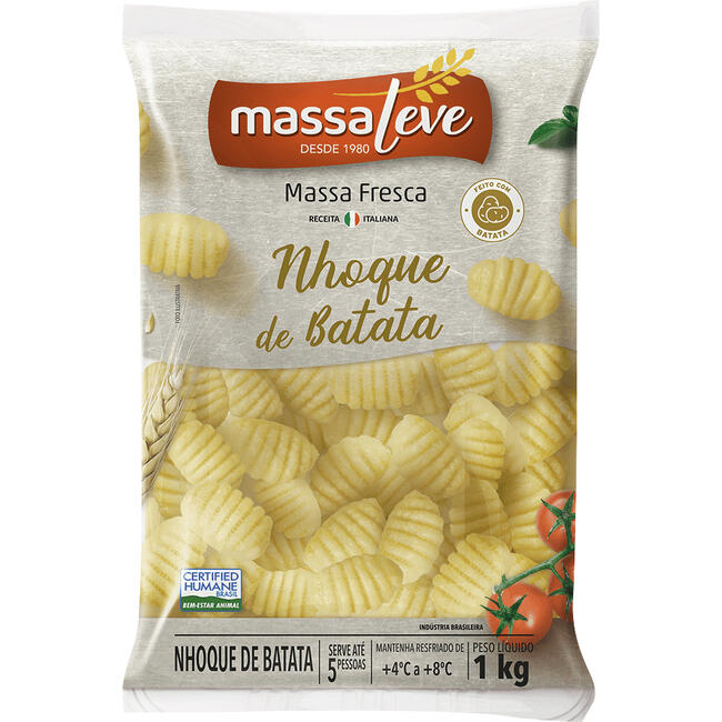 Nhoque Massa Leve 1kg