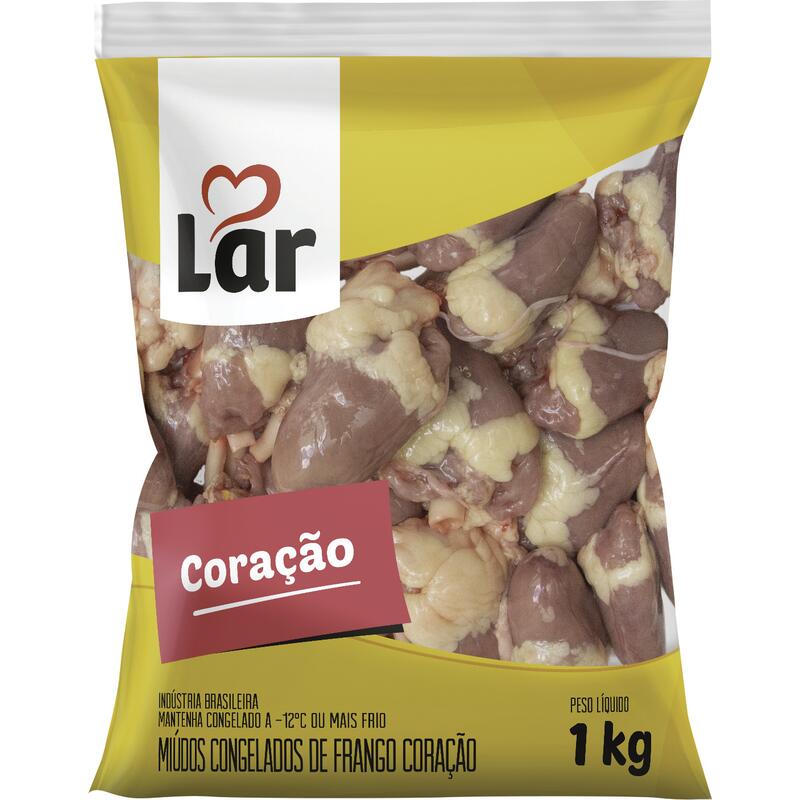 Coração de Frango Lar Congelado 1kg