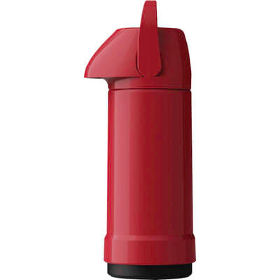 Garrafa Térmica Pressão Invicta Vermelha 1L