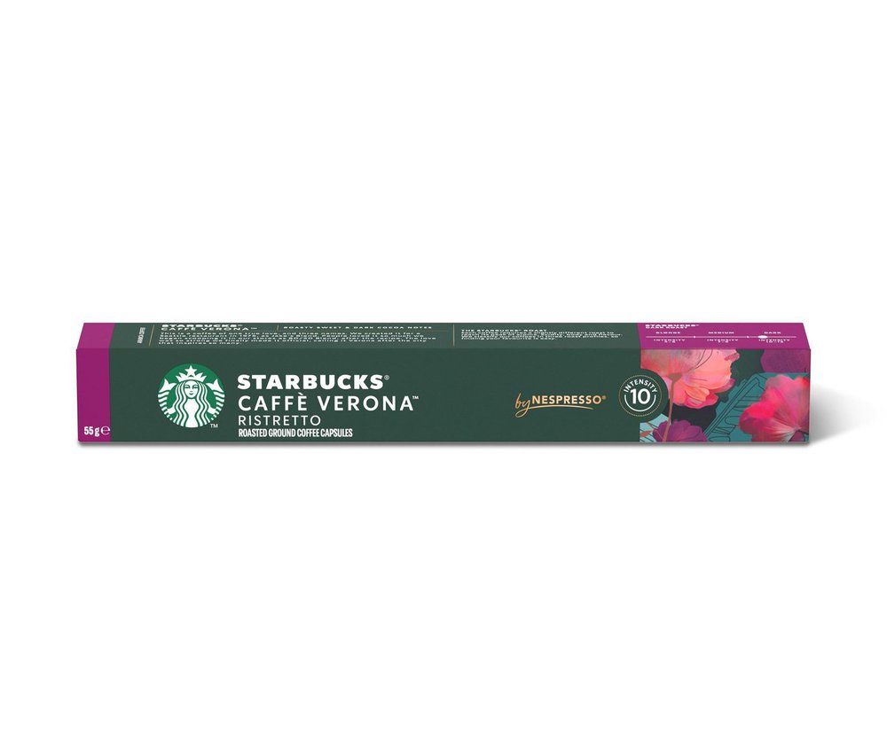 Cápsula Starbucks Nespresso Caffe Verona 10 Cápsulas