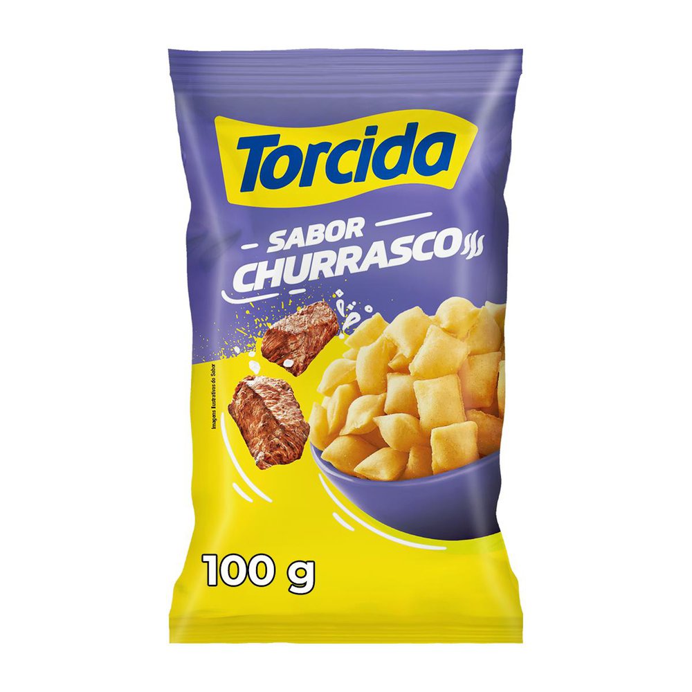 Salgadinho Torcida Churrasco 100g