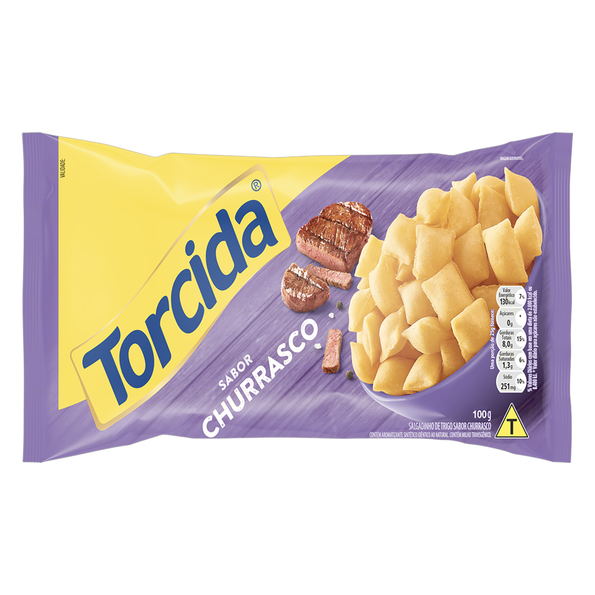 Salgadinho Torcida Churrasco 100g