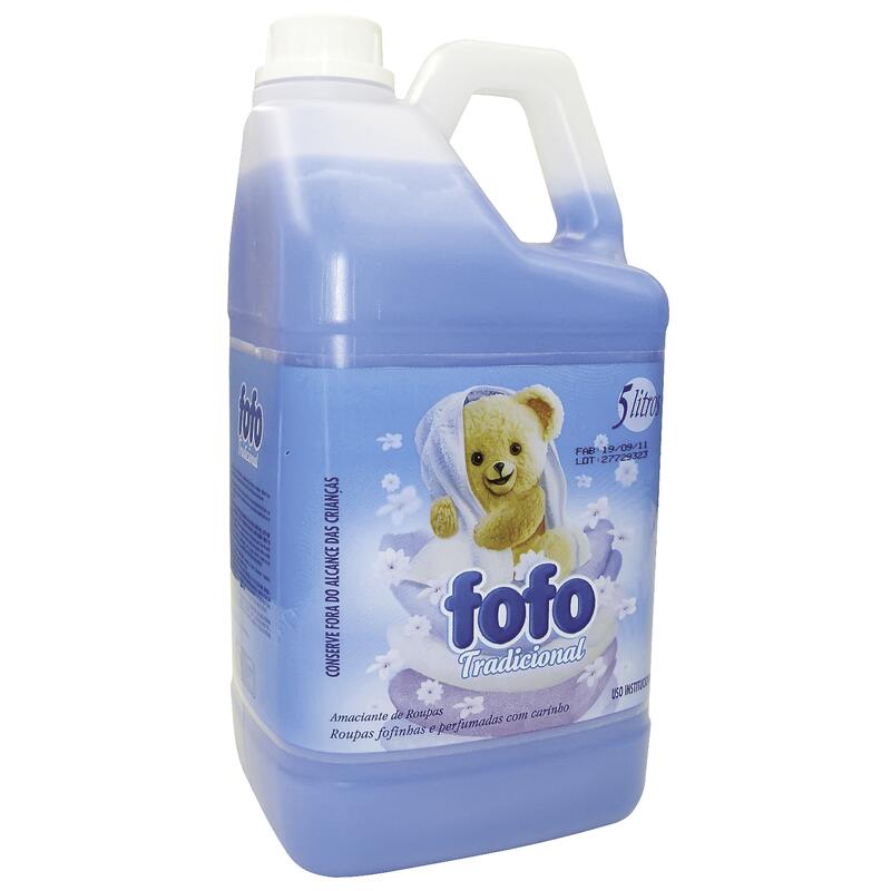 Amaciante para Roupa Fofo Azul 5L