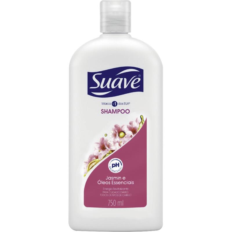 Shampoo Suave Jasmim e Óleos Essenciais 750ml