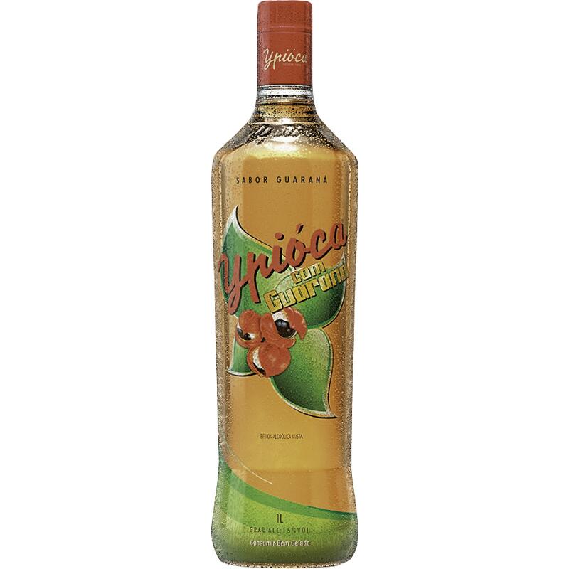 Cachaça Ypióca Guaraná 1L