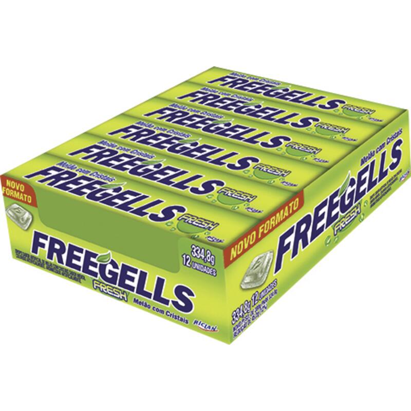 Drops Freegells Fresh Melão 12 un
