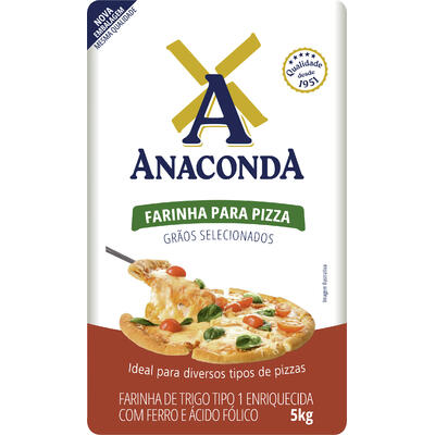 Farinha de Trigo Anaconda Pizza 5kg