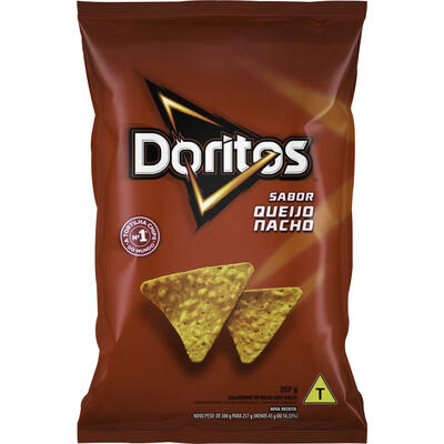 Salgadinho de Milho Queijo Nacho Doritos Pacote 257g