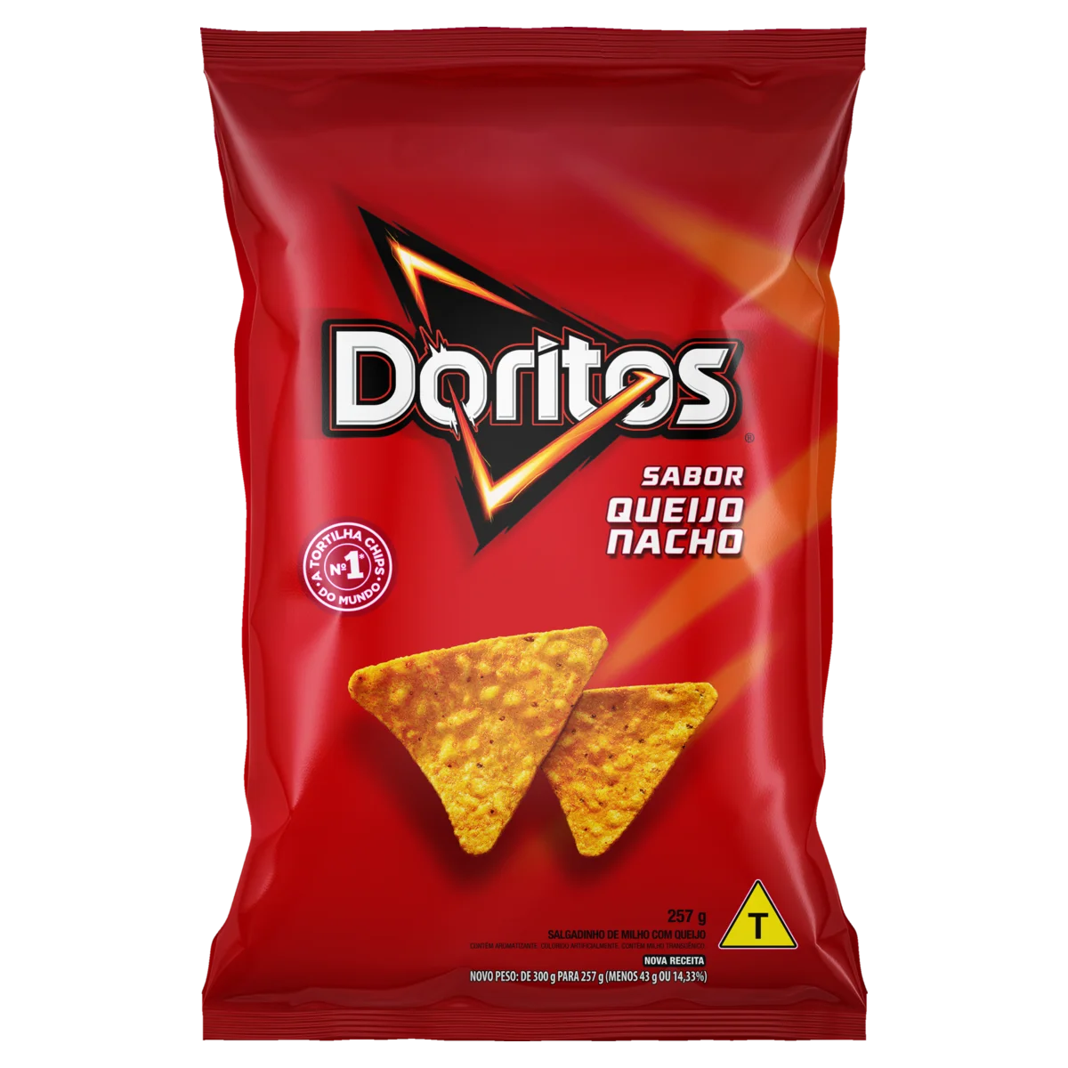Salgadinho de Milho Queijo Nacho Doritos Pacote 257g