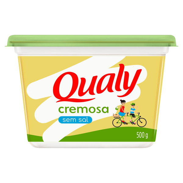 Margarina Qualy Cremosa sem Sal 500g