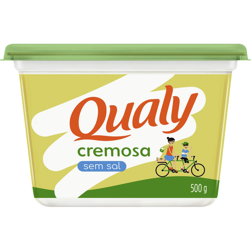 Margarina Qualy Cremosa sem Sal 500g