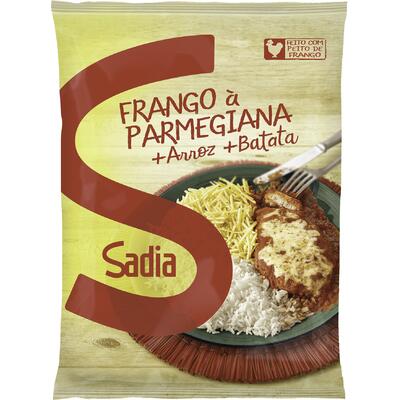 Filé de Frango à Parmegiana com Arroz Sadia 350g