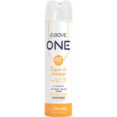 Desodorante Aerossol Above ONE Toque de Jasmin 150ml