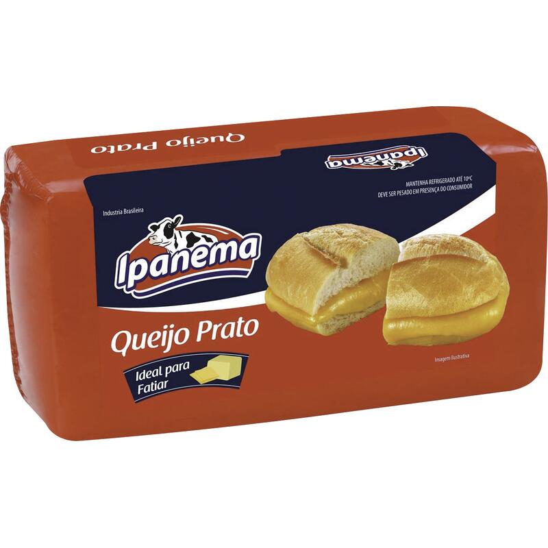 Queijo Prato Ipanema Preço por quilo na peça