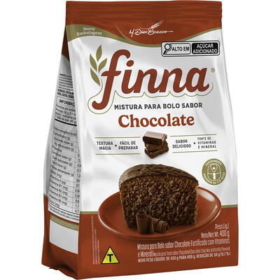 Mistura para Bolo Finna Chocolate 400g