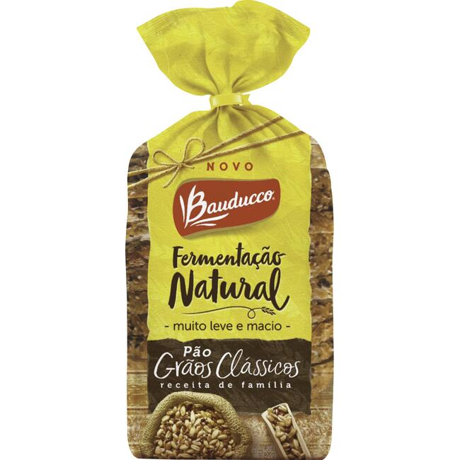 Pão de Forma Bauducco Grãos clássicos 400g