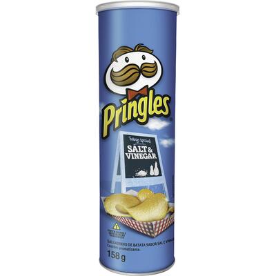 Salgadinho Batata Pringles Vinagre e Sal 158g