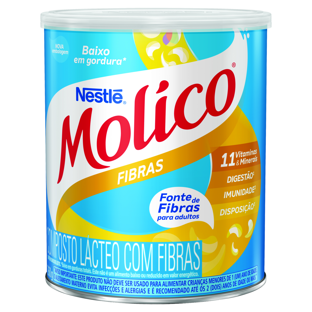 Composto Lácteo MOLICO com Fibras 260g