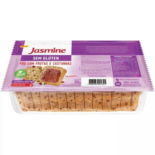 Pão JASMINE com Frutas e Castanha sem Glúten 350g