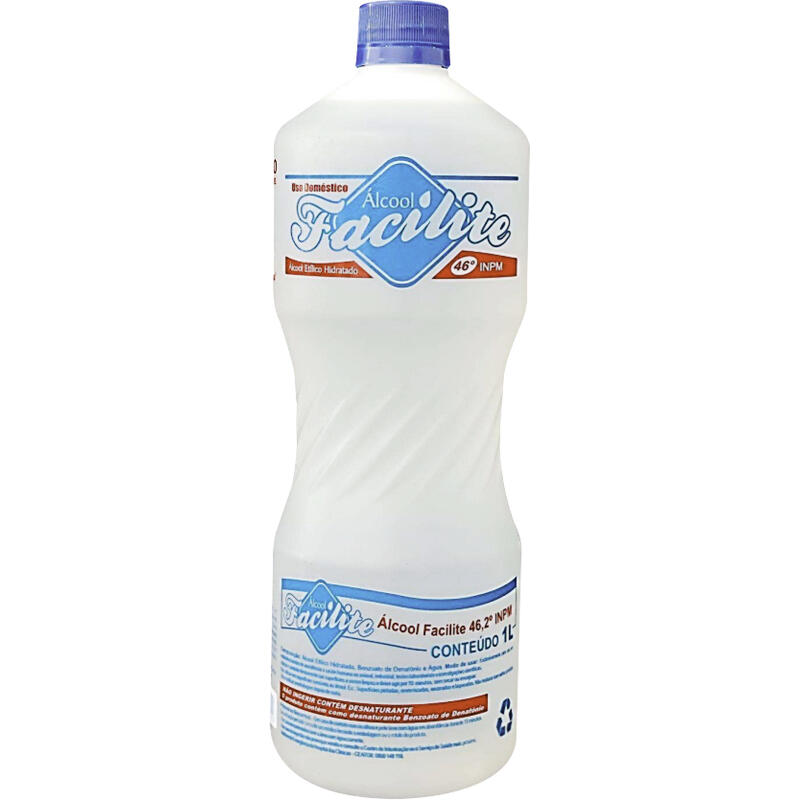 Álcool Facílite 46,2°INPM 1L