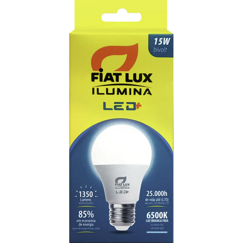 Lâmpada Fiat Lux 15W Bivolt un