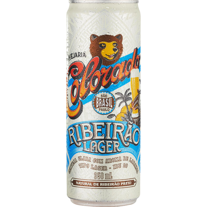 Cerveja COLORADO Ribeirão Lager 350ml Lata