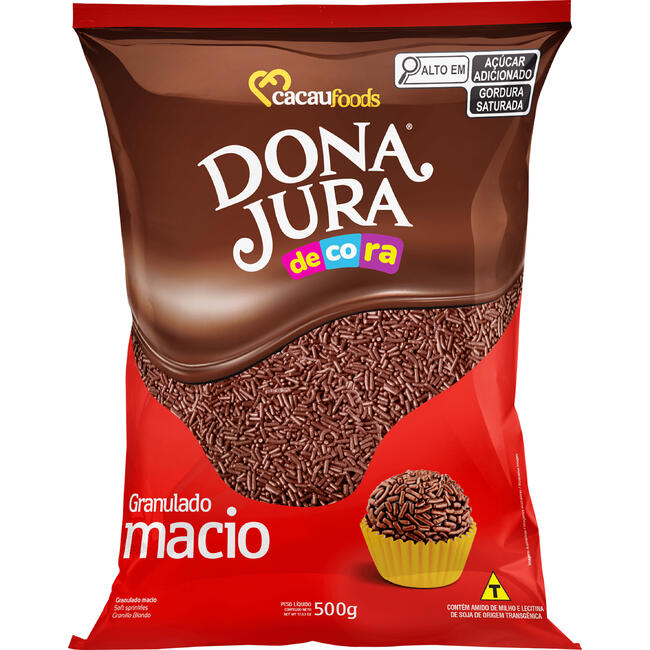 Chocolate Granulado Dona Jura 500g
