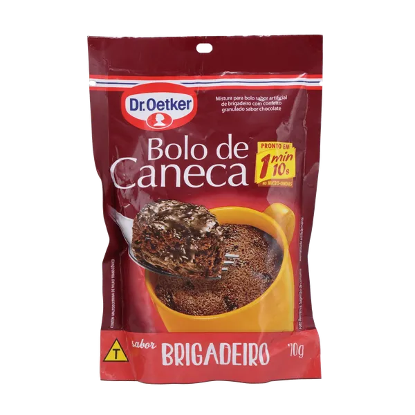 Mistura para Bolo de Caneca Dr. Oetker 70g - Brigadeiro